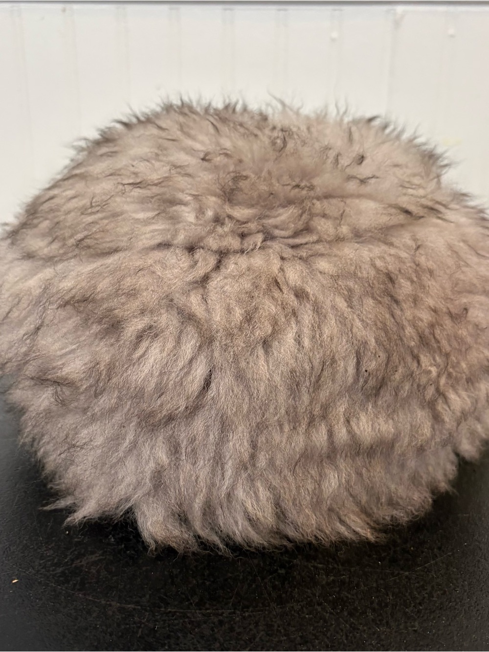 Vintage Genuine Fur Hat
Women's Cream Brown Winter Russian Cossack Style Lined